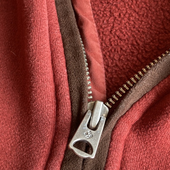 Columbia Orange Mens XL Quarter Zip - Picture 9 of 9